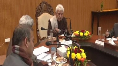 India News | J-K: Lt Governor Manoj Sinha Reviews Development and Security Scenario in Jammu