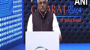 Business News | USISPF Delegation Holds Roundtable with Gujarat CM Bhupendra Patel at VGGS 2024