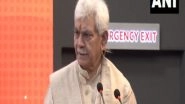 Business News | Investing in J&K Means Investment in Unity, Integrity of India: Lt Guv Manoj Sinha at Vibrant Gujarat