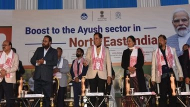 India News | Union Minister Sarbanand Sonowal Launches Major Initiatives to Push Ayurveda in North East