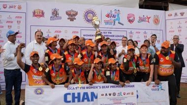 Sports News | Hyderabad Eagles Crowned Champions of IDCA's 1st T10 Women's Deaf Premier League