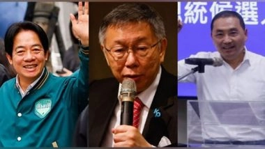 World News | As Taiwan Heads to Polls, Countries Three Presidential Candidates Cast Their Ballots