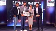 Business News | Rawmart Co-founder & CEO Shrenik Bora, Felicitated at ET Business Awards 2023