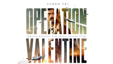 Entertainment News | 'Vande Mataram' Song from 'Operation Valentine' to Be Launched at Wagah Border