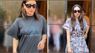 Kareena Kapoor Khan and Karisma Kapoor Step Out in Style for Lunch With Parents Randhir and Babita (Watch Video)