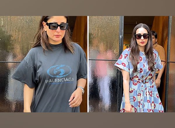 Kareena Kapoor Khan and Karisma Kapoor Step Out in Style for Lunch With Parents Randhir and Babita (Watch Video)
