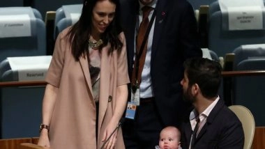 World News | Former New Zealand PM Jacinda Ardern Ties Knot with Long-time Partner in Private Ceremony