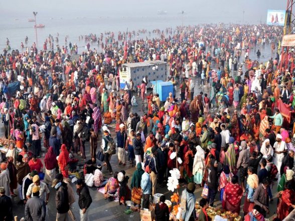 India News | West Bengal: Security Tightened, All Arrangements in Place as Devotees Gather for Gangasagar Mela - Vimarsana News