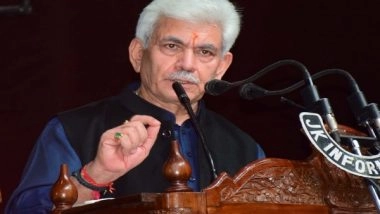 India News | Consult Ex-servicemen to Combat Rising Terrorism in Valley, Suggests J-K LG Manoj Sinha