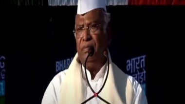 India News | Congress Launches Bharat Jodo Nyay Yatra from Manipur, Kharge Criticises PM Modi for Not Visiting Violence-hit State