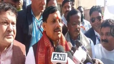 India News | MP CM Mohan Yadav Inspects Making of 5 Lakh Laddoos to Be Sent to Ayodhya