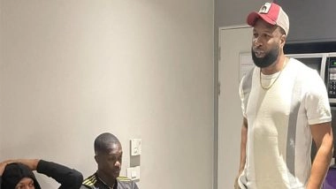 Sports News | Kieron Pollard Shares Words of Encouragement with Young West Indies Team Ahead of U-19 World Cup