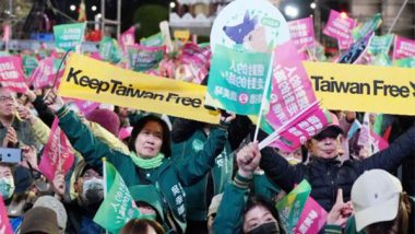World News | China Suffers Sharp Rebuttal in Taiwanese Election