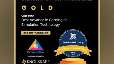 Business News | KNOLSKAPE and MCMC Win the GOLD Award in the 'Simulation Technology' Category at the Brandon Hall Group Awards 2023