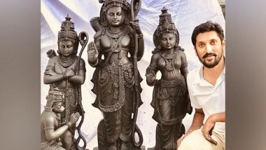 India News | Ram Lalla Statue by Karnataka Sculptor Arun Yogiraj Selected for Installation at Ram Temple