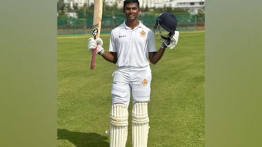 Sports News | Karnataka's Prakhar Creates Record, Scores over 400 in Cooch Behar Trophy Final