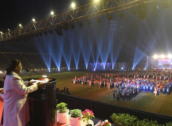 Sports News | President Murmu Inaugurates 5th Edition of Meghalaya Games in Tura