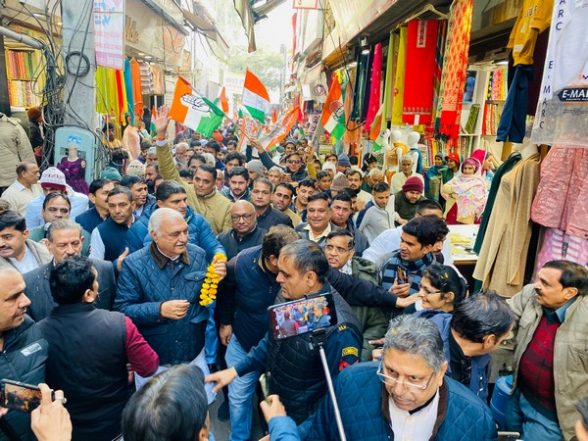 India News | Haryana: Bhupinder Hooda Launches 'Ghar-Ghar Congress, Har Ghar Congress' Campaign in Jind - Vimarsana News