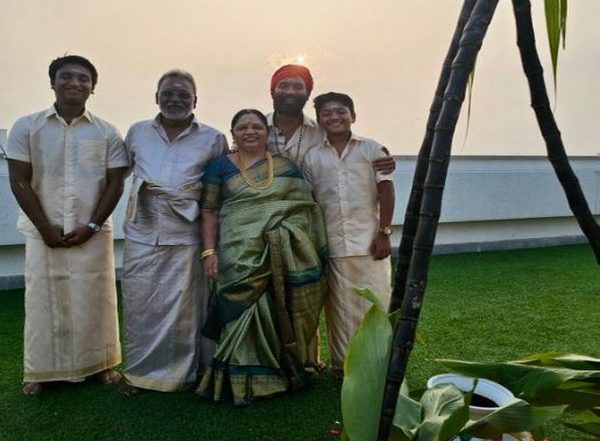 Entertainment News | Dhanush Celebrates Pongal with His Family, See Pics
