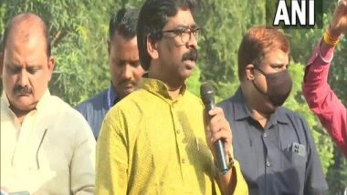 India News | Jharkhand Chief Minister Soren Asks ED to Record Statement at His Office in Land Scam Case