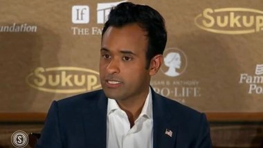 World News | Ramaswamy Pulls out of US Presidential Race After Iowa Caucus Results, Throws Support Behind Trump