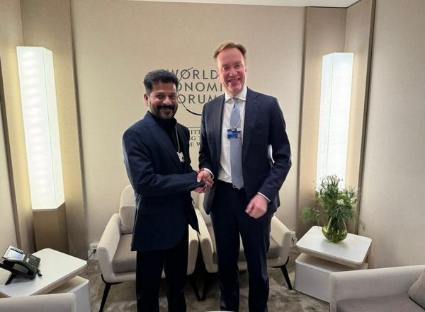 India News | Telangana Govt Launches 'Invest In Telangana' Campaign at the World Economic Forum in Davos