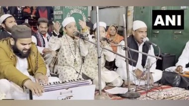 India News | Ajmer: Two 11-year-olds Perform Qawwali at Gharib Nawaz Dargah Sharif