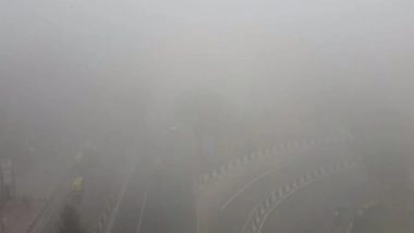 India News | Cold Wave, Dense Fog in Parts of North India; Haryana's Hisar Reports Lowest Minimum Temp at 1.1 Degrees C