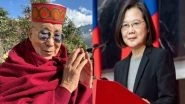 World News | Former Taiwan President Tsai Thanks Dalai Lama for Wishing Party After Victory in Presidential Polls