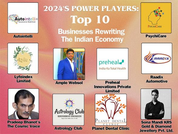 Business News | 2024's Power Players: Top 10 Businesses Rewriting The Indian Economy - Vimarsana News