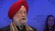 Business News | India Didn't Undermine Its Commitment to Sustainability: Hardeep Puri at World Economic Forum
