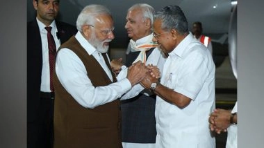 India News | PM Modi Arrives in Kerala, to Inaugurate Development Projects