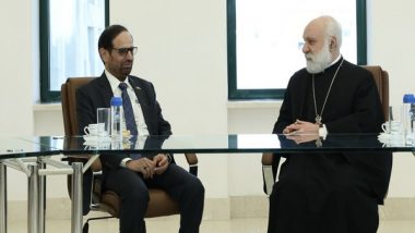 World News | Ali Rashid Al Nuaimi Meets Archbishop of Armenia