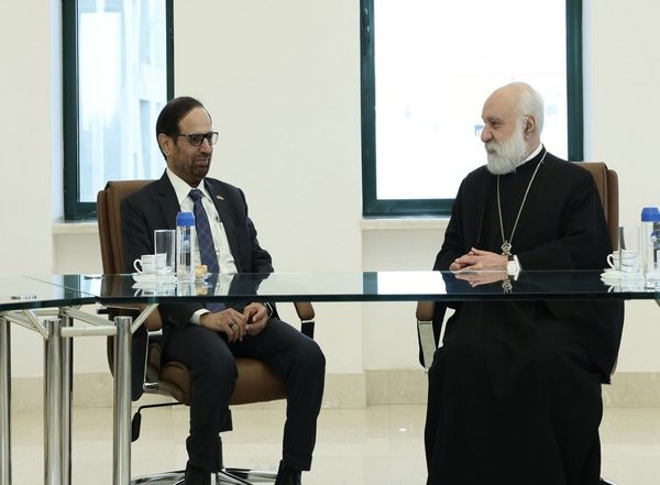 World News | Ali Rashid Al Nuaimi Meets Archbishop of Armenia