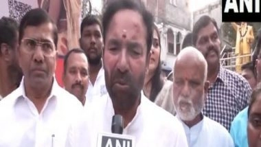 India News | 'Modi Guarantee Vans' Are Moving in Every Village in Country Under 'Viksit Bharat Sankalp Yatra': Telangana BJP Chief G Kishan Reddy