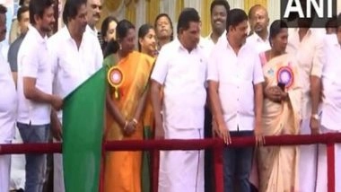 India News | Tamil Nadu Minister Udhayanidhi Stalin Flags off Jallikattu in Madurai