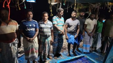 World News | 18 Fishermen from Tamil Nadu Apprehended by Sri Lankan Navy