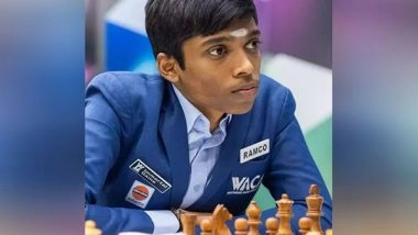 Sports News | R Praggnanandhaa Surpasses Viswanathan Anand to Become India's No.1, Following Victory over Ding Liren