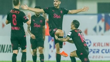 Sports News | Kalinga Super Cup: Lotjem's Last-minute Goal Helps Mumbai Clinch 3-2 Win over Punjab