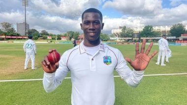 Sports News | Joseph's Dream Start to Test Cricket Makes Him 2nd West Indies Cricketer to Achieve Remarkable Feat