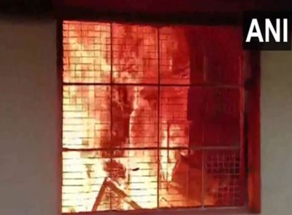 India News | Fire Breaks out at Govt School in Andhra's Tekkali, None Hurt