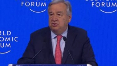 World News | UN Secretary-General Antonio Guterres Calls for Urgent Action on Climate Change and AI