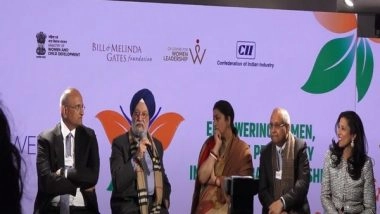 Business News | Women-owned Businesses Getting More Loans; Non-performing Assets Less Than 2.5 Pc: Smriti Irani at WEF