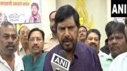 India News | Union Minister Athawale Cleans Buddha Temple Premises in Mumbai Under Cleanliness Drive
