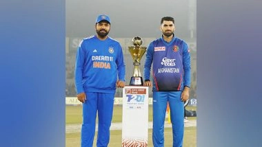 Sports News | India Win Toss, Elect to Bat Against Afghanistan in Third T20I