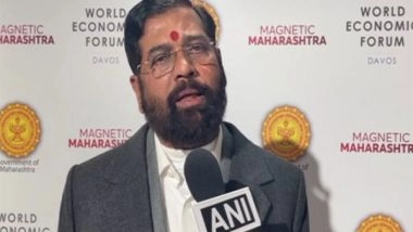 Business News | Maharashtra Signs MoUs of over Rs 4 Lakh Crore at World Economic Forum, Says CM Shinde