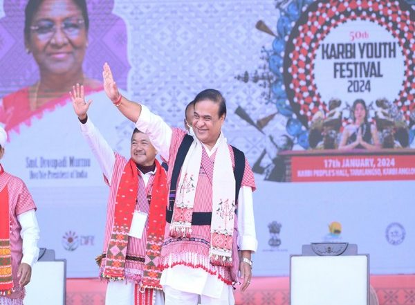 India News | Assam CM Attends the Golden Jubilee of Karbi Youth Festival