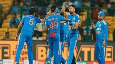 Sports News | Rohit's Record-breaking Ton Matched by Afghanistan's Resistance, Men in Blue Win After Two Super Overs