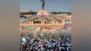 India News | Andhra Pradesh CM Unveils 206-feet Tall Ambedkar Statue in Vijayawada