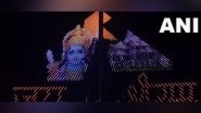 India News | Mumbai: Lord Ram's Image Lit Up Bandra-Worli Sea Link Ahead of Pran Prathishta